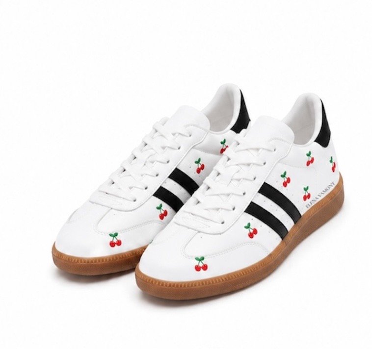 Tenis Cherry Black