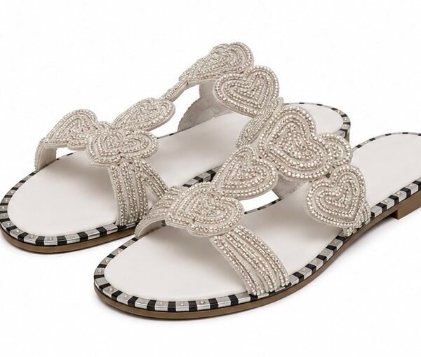 Sandalias Corazón brillante